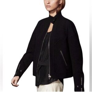 Artizia Babaton Kassuma Moto Black Jacket Size M